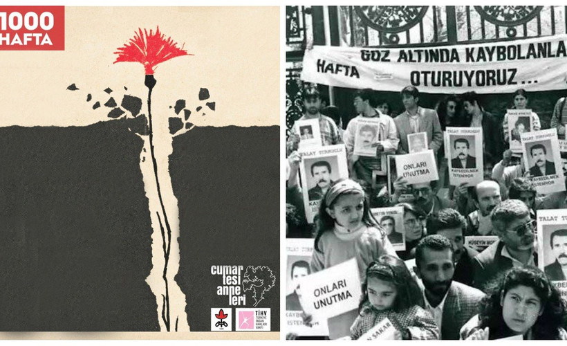 'Gözaltında Kayıplar Haftası' programı, '1000. Hafta' temasıyla başladı