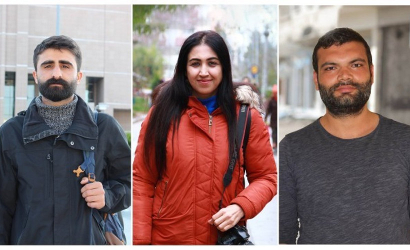 Tutuklanan üç Kürt gazeteci için tahliye kararı
