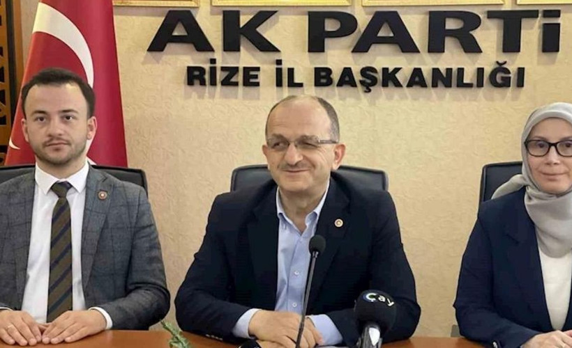 AKP Rize İl Başkanı istifa etti: 'Cumhurbaşkanımızın elini rahatlatmak adına'