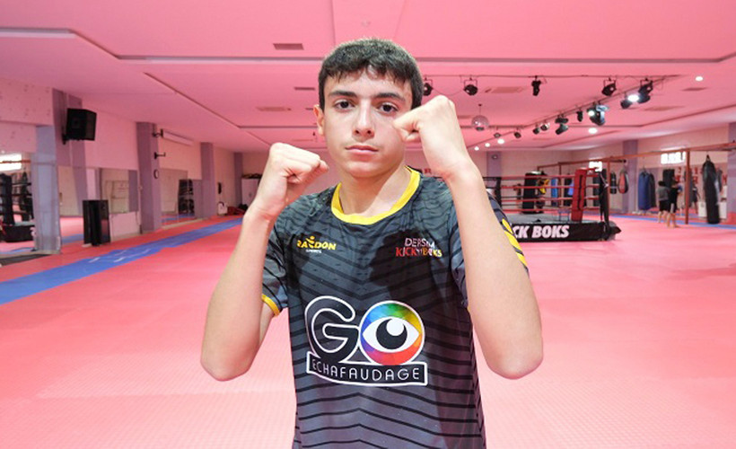Dersimli Agit Baran Aksoy Kick Boks dünya şampiyonu oldu: Hedefim yeni şampiyonluklar