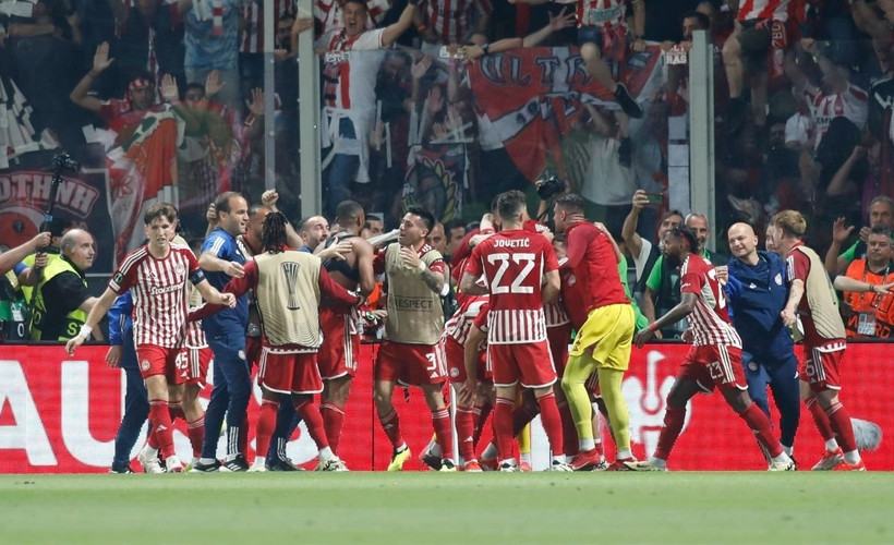 Konferans Ligi'nde şampiyon Olympiakos oldu
