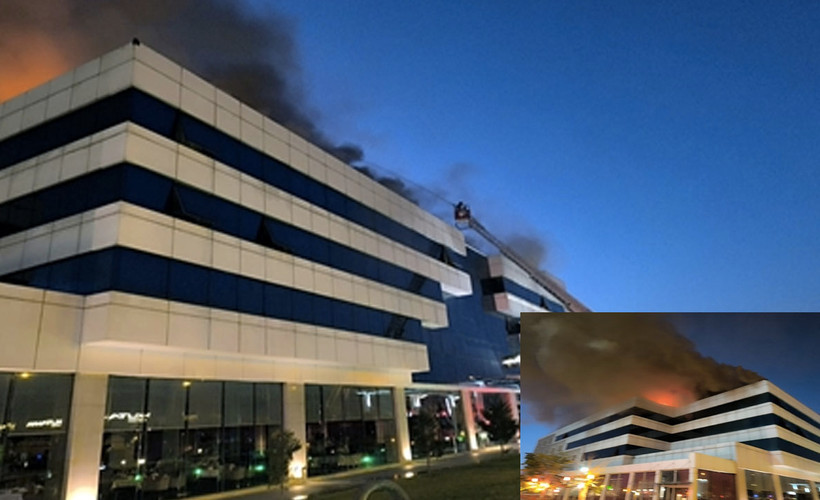 Afyonkarahisar'da beş yıldızlı termal otelde yangın