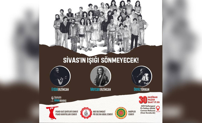 Cemevlerinden Madımak için anma programı: Sivas'ın ışığı sönmeyecek