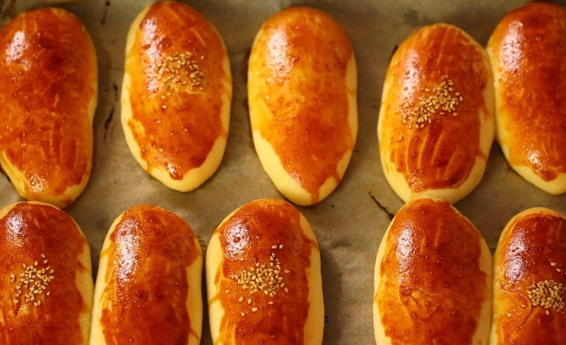 Tepsiye sığmayan poğaça yapmanın yolu! Hamuru puf puf oluyor ve iyi kabarıyor