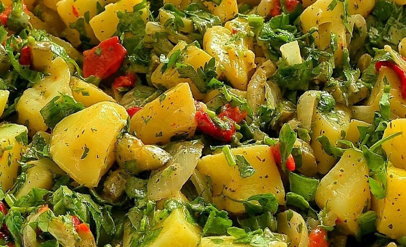 Patates salatasının en iyi hali. Bavyera usulü patates salatası nasıl yapılır?
