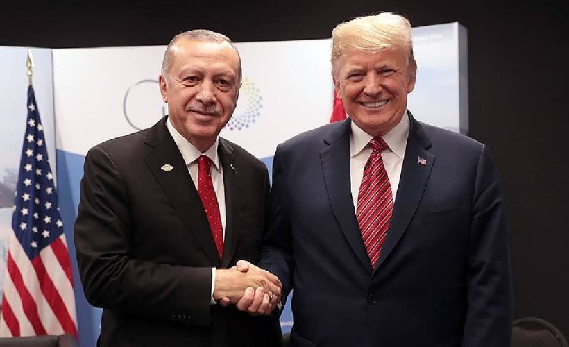 Erdoğan'dan Trump'a 'geçmiş olsun' telefonu