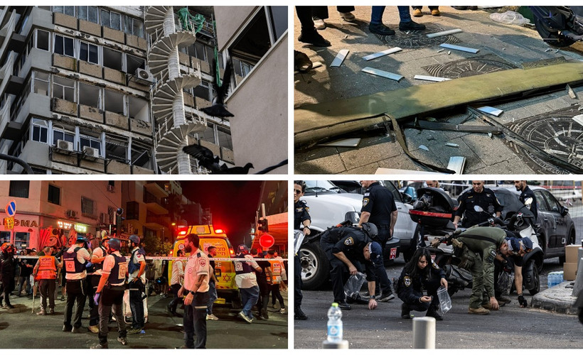 İsrail'in başkenti Tel Aviv'e İHA saldırısı: Bir kişi öldü, dört kişi yaralandı