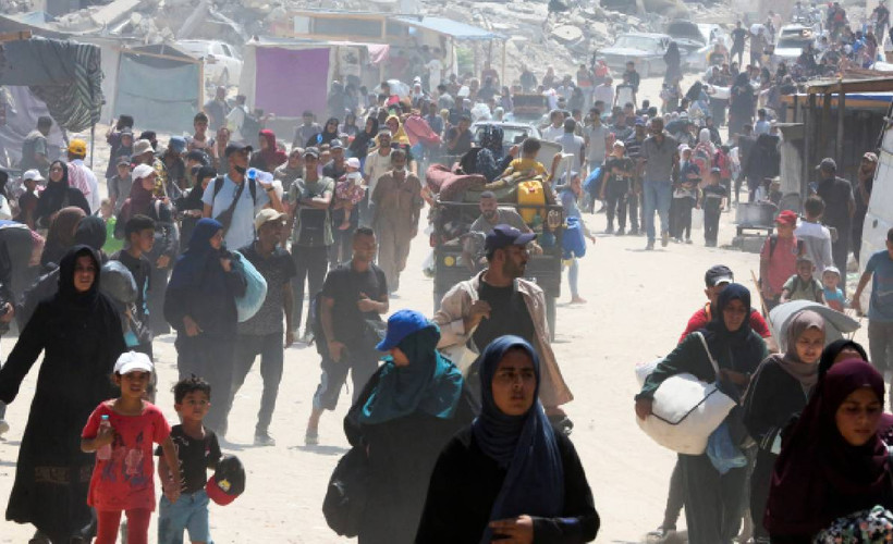 BM: İsrail, Filistinlileri 365 kilometrekarelik Gazze Şeridi'nin yüzde 83'ünde barındırmıyor