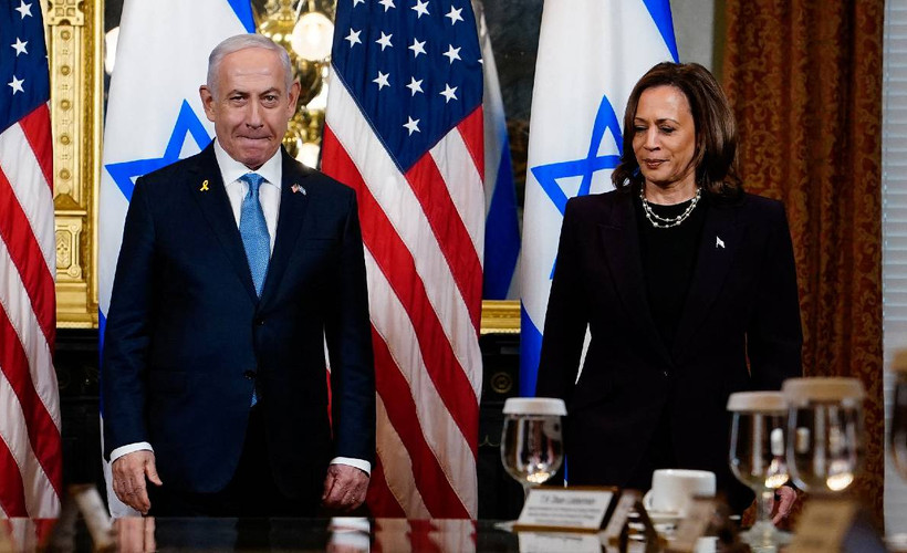 Harris, Netanyahu'yu 'müttefik' olarak mı tanımladığı sorusuna 'evet' demedi