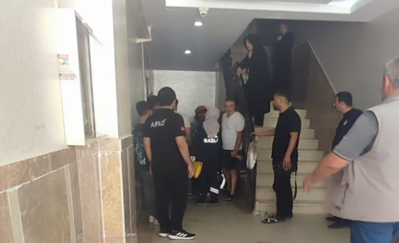 Mardin'de dördüncü kattan düşen asansördeki üç kişi yaralandı