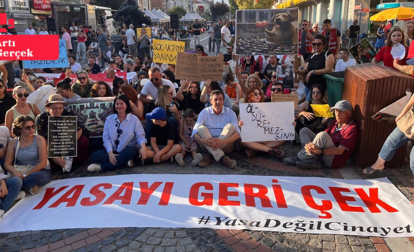 'Katliam Yasası' Edirne'de protesto edildi