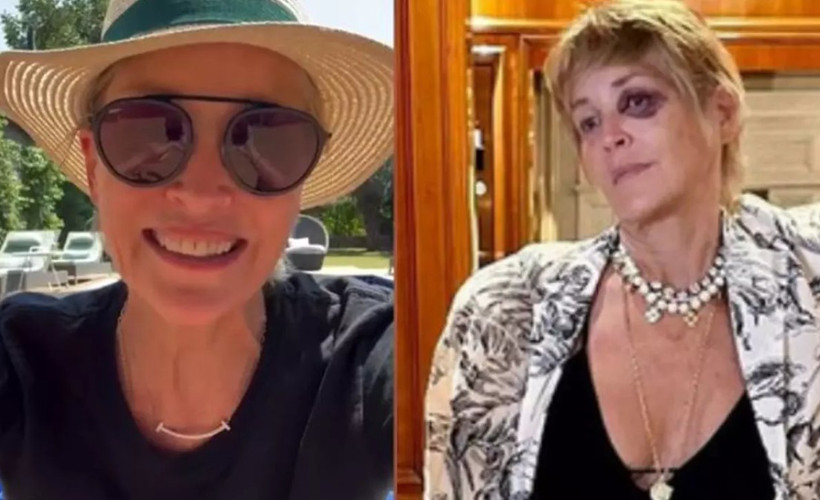 Sharon Stone, Bodrum'da kaza geçirdi
