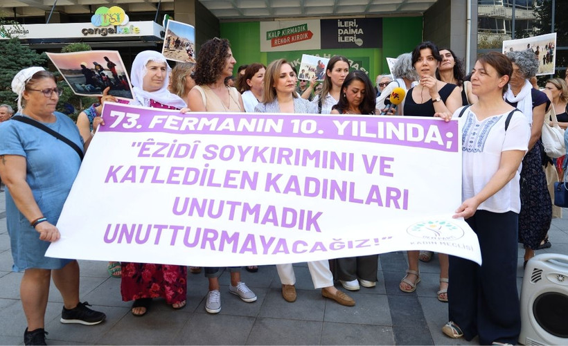 DEM Parti Kadın Meclisi: Kayıp Êzidî kadınlar için ortak mücadelede buluşmalı