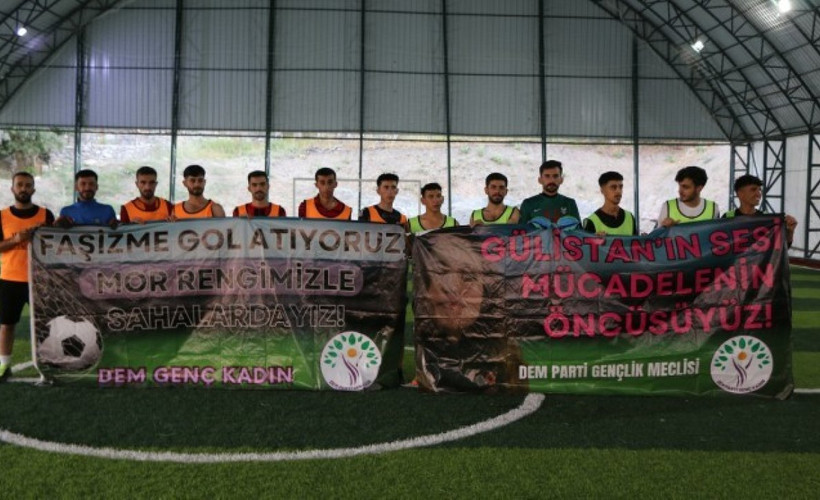 Hakkari’de Gülistan Doku Futbol Turnuvası final maçı oynandı