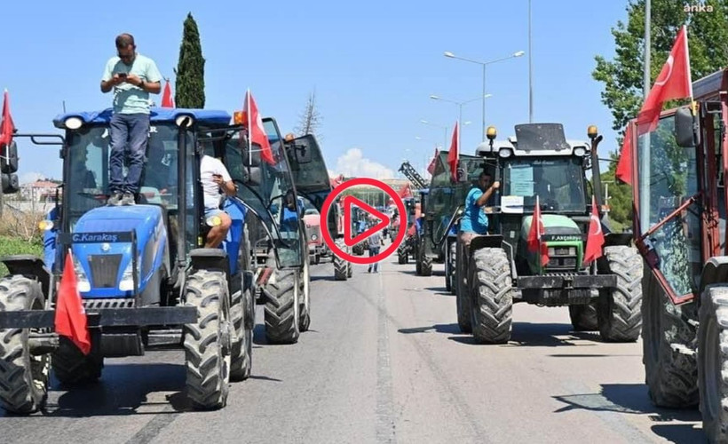 Burdur'da çiftçilerden traktörlü eylem: 'Çiftçi, üretici her geçen gün toprağa küsmekte'