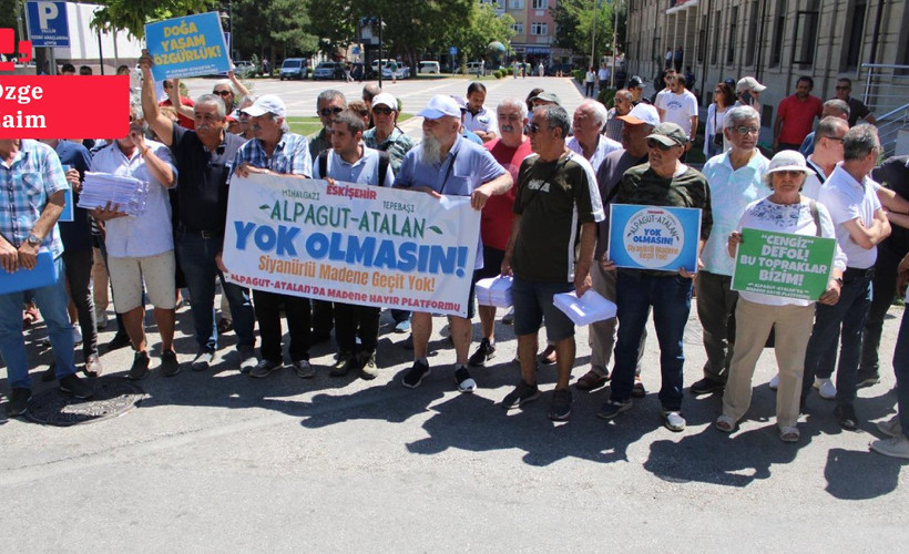 Eskişehir, Cengiz Holding'in siyanürlü altın madeni projesine direniyor: 'Doğa katliamına hayır diyoruz'