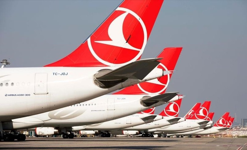 Türk Hava Yolları seferlerinde tayfun engeli