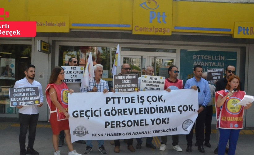 PTT'de personel eksiği çözülmüyor: 'İki haftada iki emekçi saldırıya maruz kaldı'