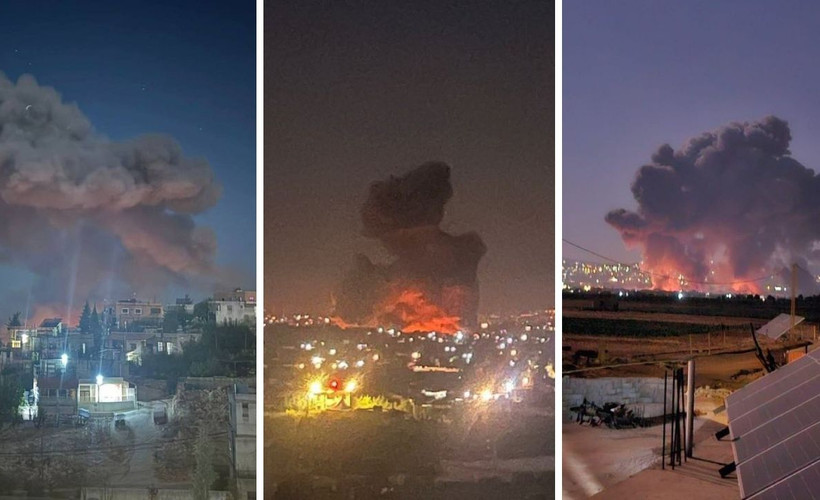 Lübnan'dan İsrail'in kuzeyine onlarca füze ve İHA saldırıları düzenlendi