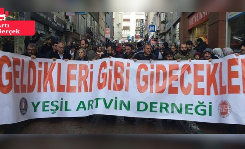 Artvin Valiliği, Cengiz Holding'in Cerattepe'deki faaliyetlerini durdurdu