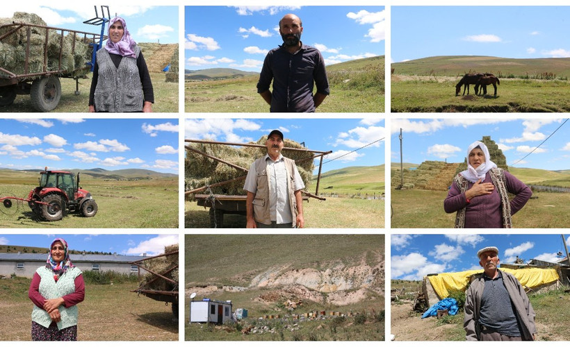 Doğası yok edilen Göle'de şimdi de maden ocakları kuruluyor: 'Tarım ve hayvancılık bitecek'