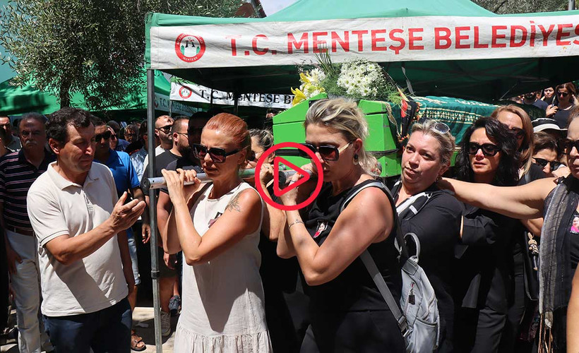 Muğla'da öldürülen Senem Kıvrık'ın tabutunu kadınlar taşıdı