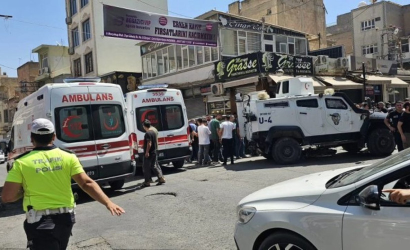 Nusaybin'de zırhlı araç motosiklete çarptı: Sürücünün ayağı kırıldı