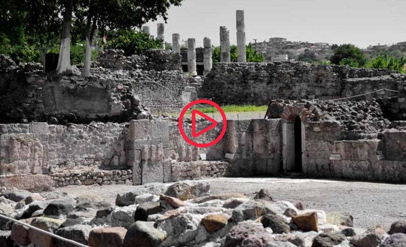Çanakkale'deki Apollon Smintheus'ta 1700 yıllık kalıntılar, şehrin geçmişine ışık tutuyor