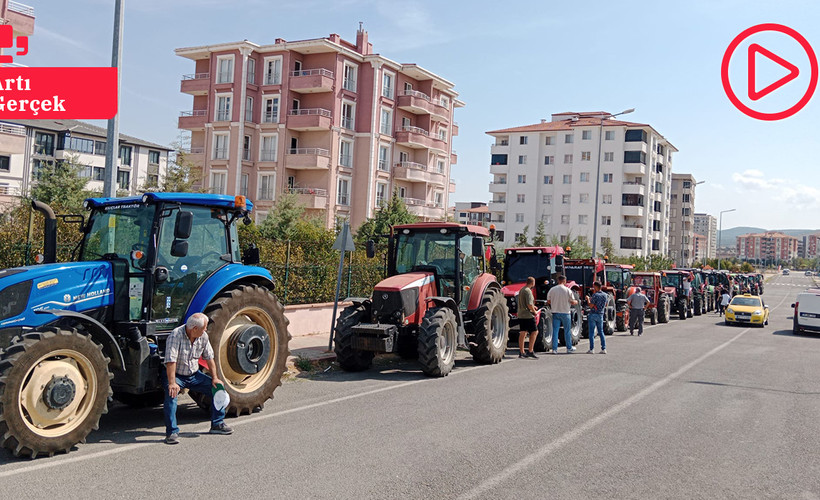 Keşanlı çiftçilerden eylem: Polis engeline rağmen traktörlerle ilçe merkezine girdiler