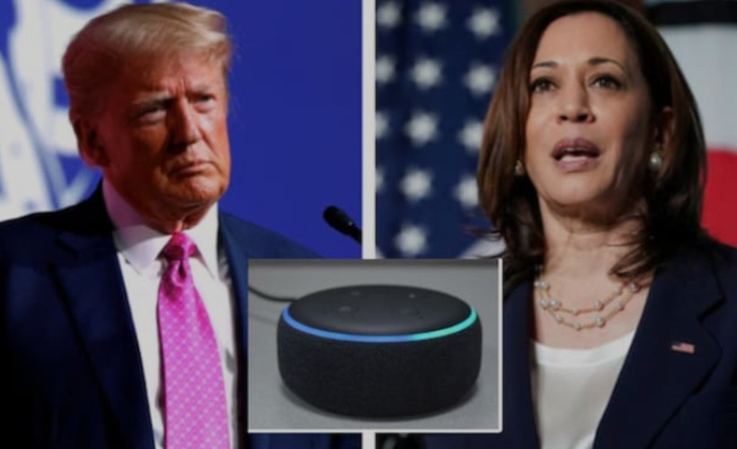 Yapay zeka asistanı Alexa 'Demokrat' çıktı: Harris'i Trump'a tercih edince Amazon'dan 'düzeltme' geldi