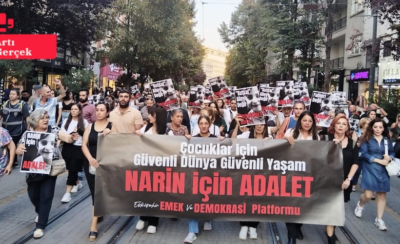 Birçok kentte 'Narin için adalet' eylemi