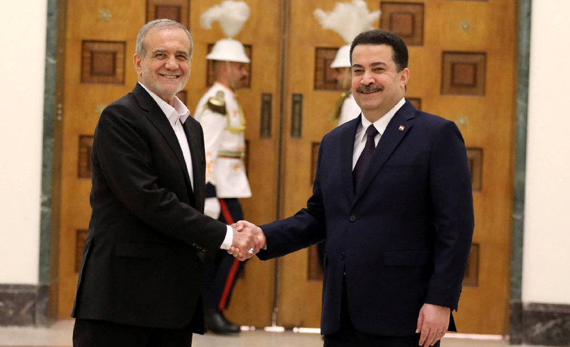 İlk yurtdışı ziyaretini Irak'a gerçekleştiren Pezeşkiyan, Kürtçe konuştu, IKBY'de de temaslarda bulunacağını söyledi