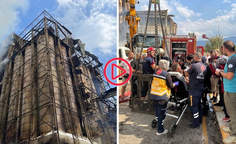 Sakarya'da makarna fabrikasında patlama: Bir ölü, ikisi entübe 30 yaralı