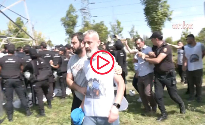 Fernas maden işçilerine polis saldırısı: Gözaltılar var