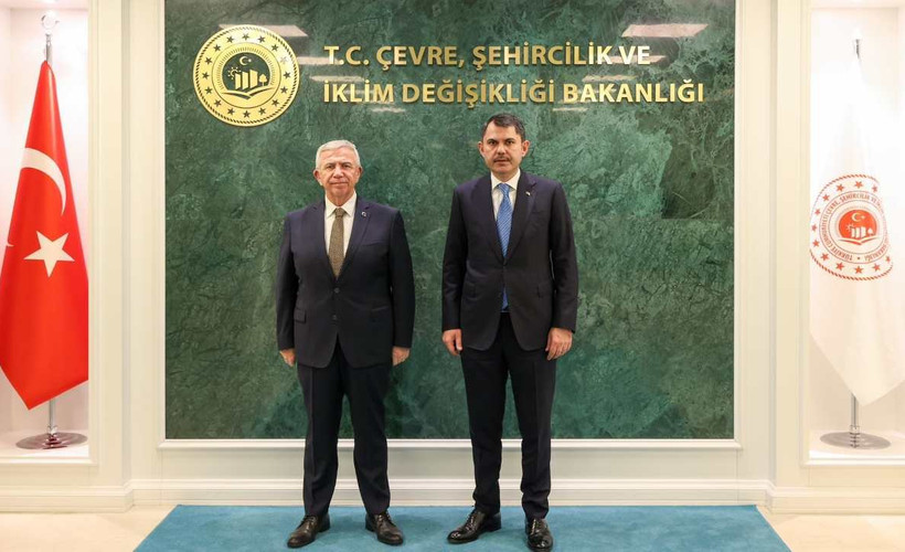 Murat Kurum ve Mansur Yavaş görüştü