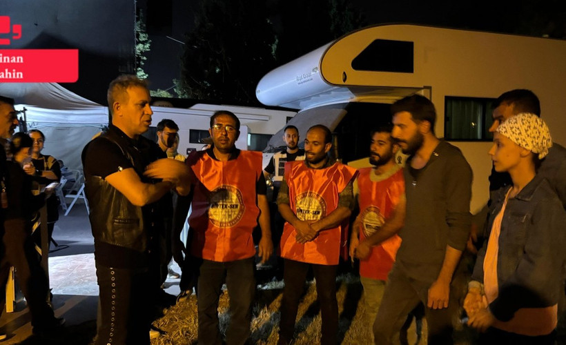Haluk Levent'ten direnişteki Akcanlar işçilerine destek sözü