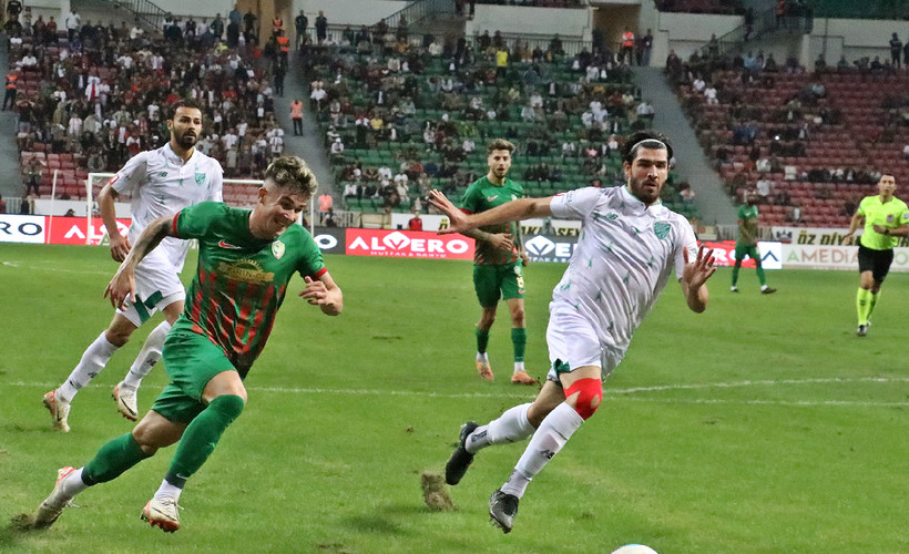 Amedspor-Boluspor karşılaşmasında beraberlik: 1-1