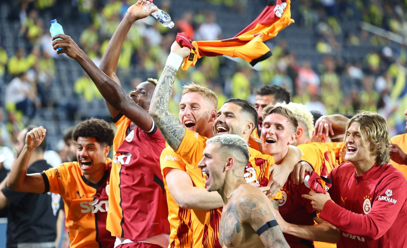 Fenerbahçe - Galatasaray maçından kareler: 'Bizim için rahat bir maç oldu'