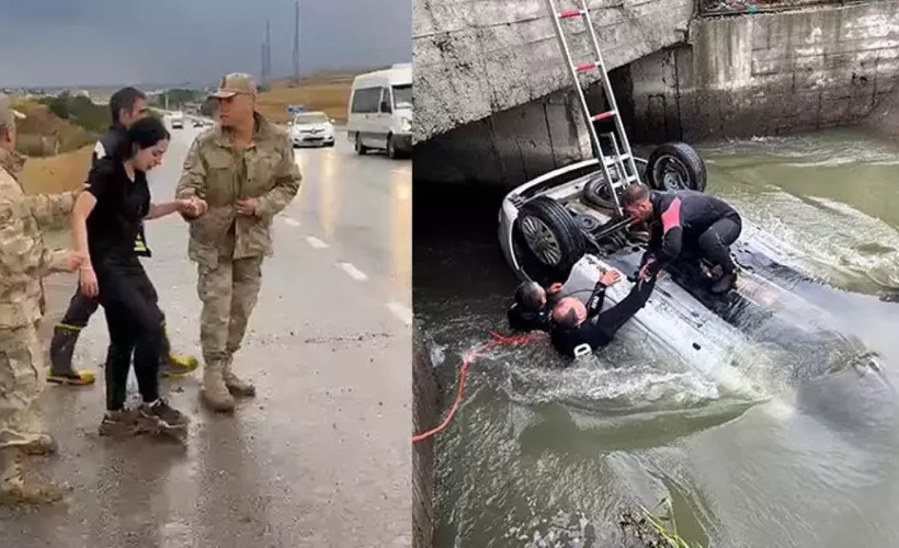 Otomobil, sulama kanalına uçtu: Anne ile baba öldü, kızları yüzerek kurtuldu