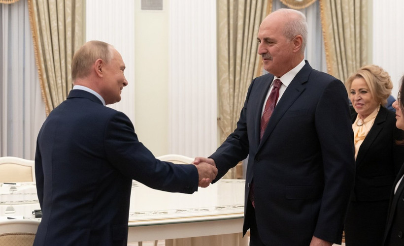 Numan Kurtulmuş ile Putin görüştü: 'Benzer görüşlerde olduğumuzu teyit etmekten memnuniyet duyduk'