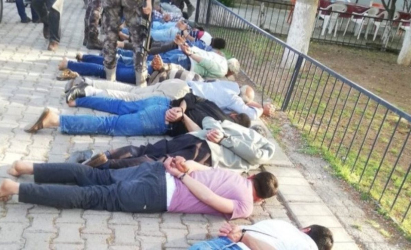 Karakol bahçesinde işkence uygulanan dört kişi yeniden tutuklandı