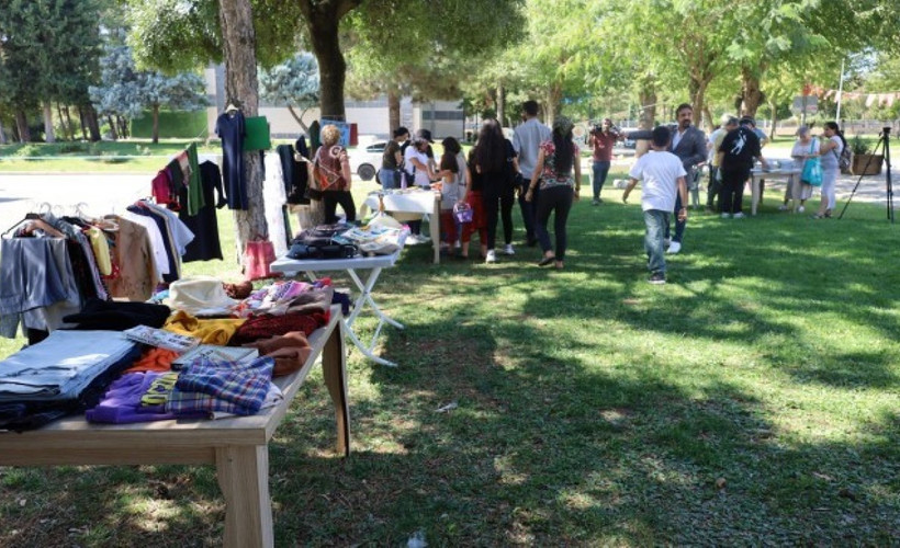 Bu pazarda para geçmiyor: Tüketime karşı dayanışma esas alınıyor