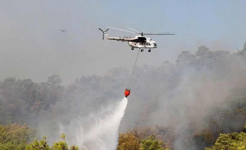 Pilotların ücreti ödenmedi, helikopterler yerde kaldı: Yangınlarda binlerce hektar kül oldu