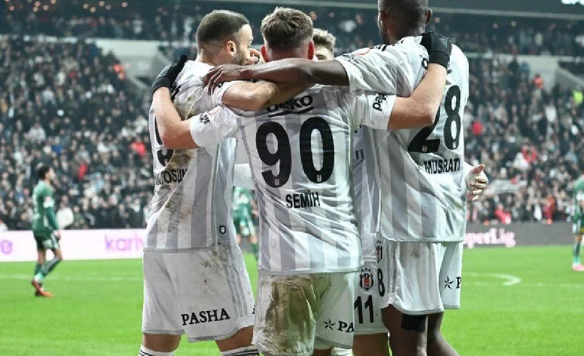 Gaziantep FK - Beşiktaş karşılaşması: 1 - 1
