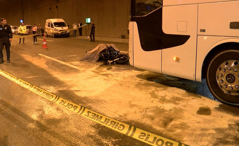 İki motosikletli tünele ters yönden girip yarıştı: Bir ölü, bir ağır yaralı