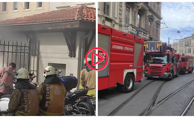 Beyoğlu Belediyesi'nde trafo patladı, bina boşaltıldı