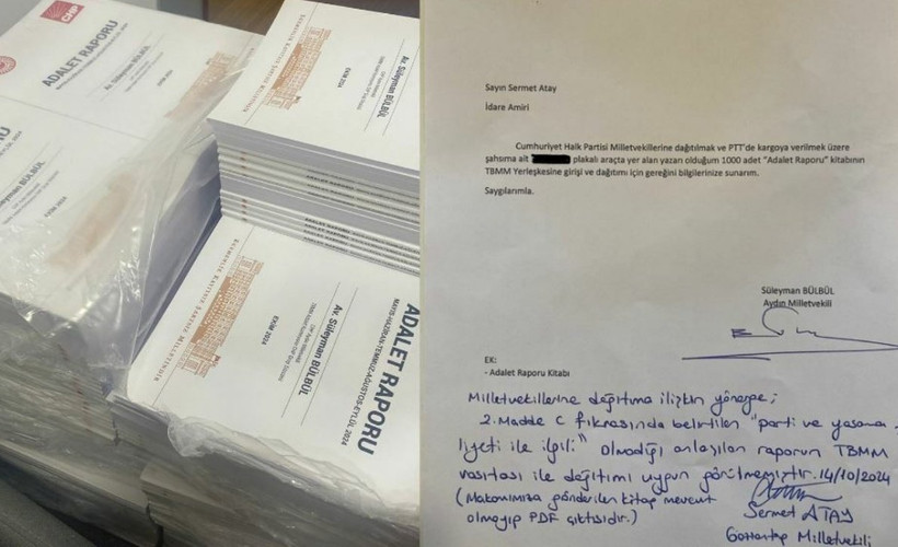 CHP'li vekilin hazırladığı adalet raporunun Meclis'te dağıtımı engellendi