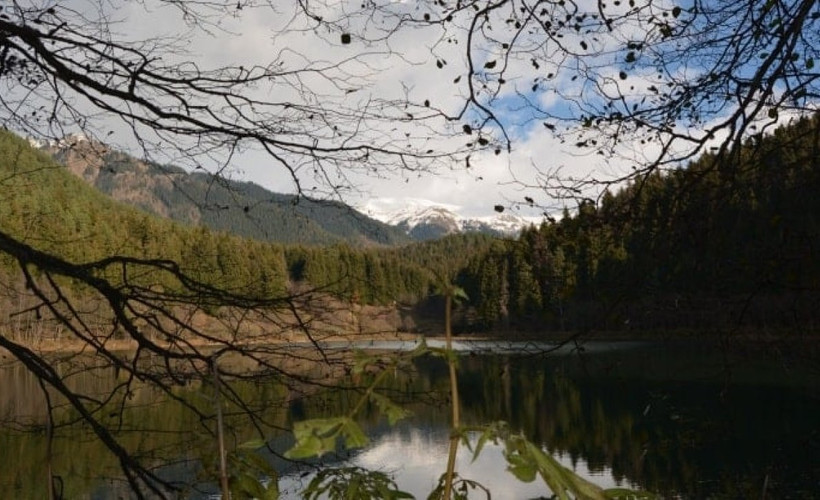 Burası İsveç'te değil Türkiye'de: Karagöl'den sonbahar manzaraları