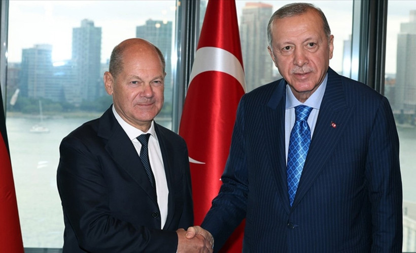 Almanya Başbakanı Olaf Scholz Türkiye'de