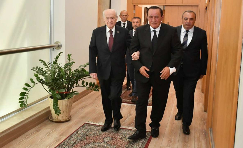 Alaattin Çakıcı, Devlet Bahçeli'yi ziyaret etti